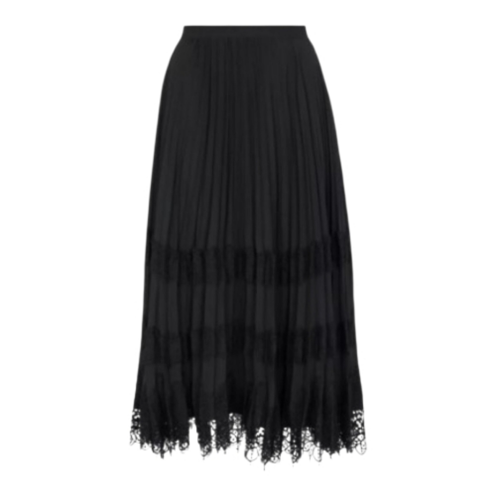 Max Studio Charcoal A-Line Skirt